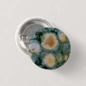 Spoted Ocean Jasper Ronde Button 3,2 Cm (Voorkant /achterkant)