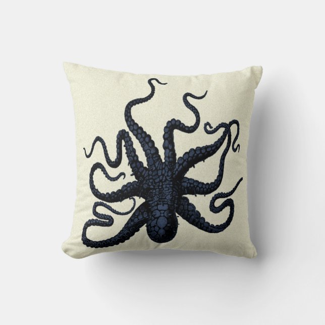 Spoted Octopus Pillow Kussen (Voorkant)