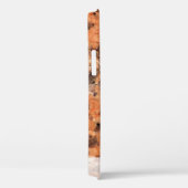 Spotet Rock Structure Dotted Pattern met Name Case-Mate iPhone Case (Achterkant / Rechts)