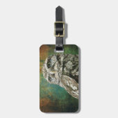 Spotkoraalriem Bagagelabel (Voorkant verticaal)