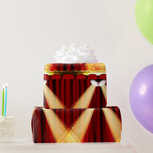 Spotlichten op het werkgebied cadeaupapier