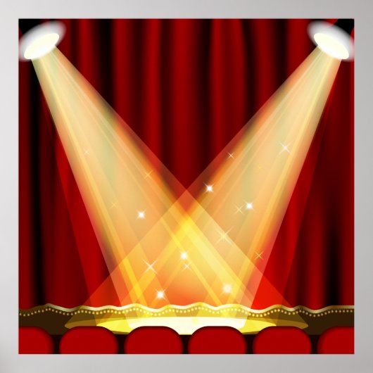 Spotlichten op het werkgebied poster (Voorkant)