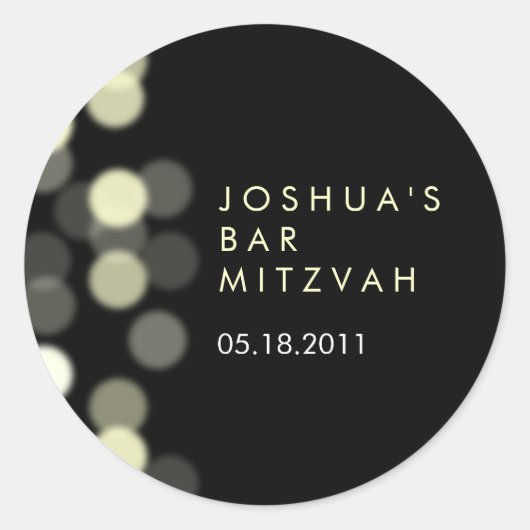 Spotlight Bar/Bat Mitzvah sticker (Voorkant)