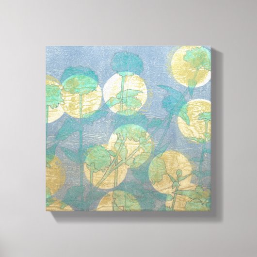 Spotlight Floral I Canvas Afdruk (Voorkant)