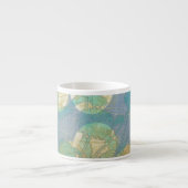 Spotlight Floral I Espresso Kop (Voorkant)