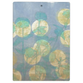 Spotlight Floral I Klembord (Achterkant)