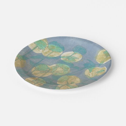 Spotlight Floral I Papieren Bordje (Gekanteld)