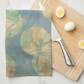 Spotlight Floral I Theedoek (Quarter Fold)