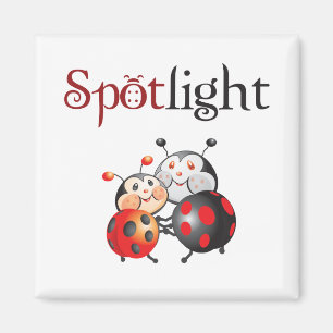 Spotlight Ladybug Magnet Magneet