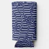 Spots and Stripes 2 - Blue and White (Achterkant)