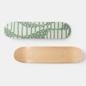 Spots and Stripes 2 - Green Skateboard (Horizontaal)
