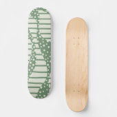 Spots and Stripes 2 - Green Skateboard (Voorkant)