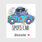 Spots Auto Grappig Sport Auto Pun Sticker (Vel)