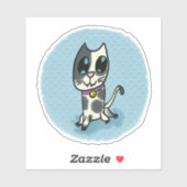 Spots de Dog Sticker (Vel)