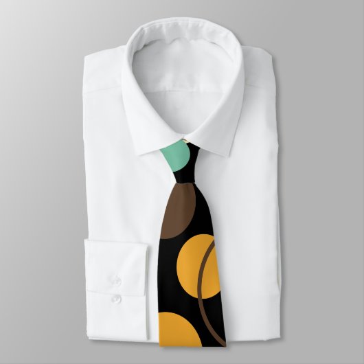 Spots en cirkels 02 stropdas (Gebonden)