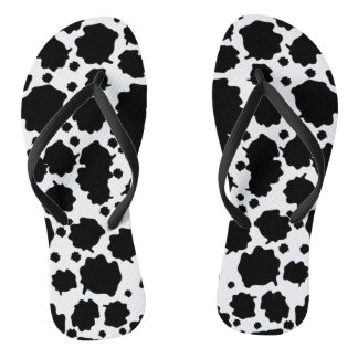 Spots op Teenslippers