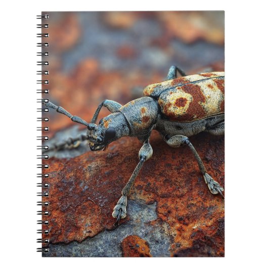 Spotted Beetle Rust Notitieboek (Voorkant)