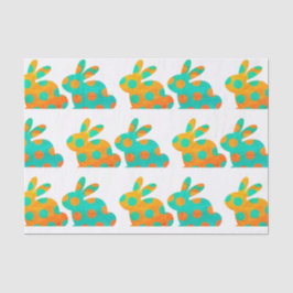 Spotted Bunny Tissuepapier