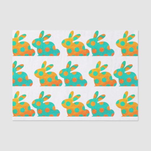 Spotted Bunny Tissuepapier (Voorkant)