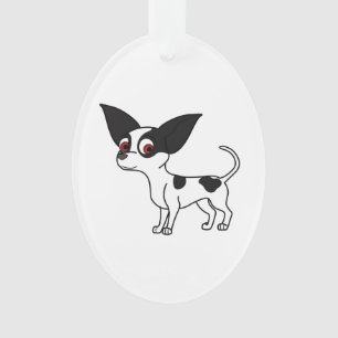 Spotted Chihuahua Ornament