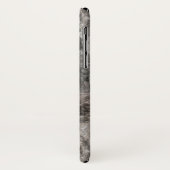 Spotted Grey Tones Marble Texture Case-Mate iPhone Case (Achterkant/links)