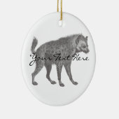 Spotted Hyena Ornament (Rechts)