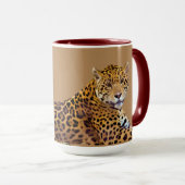 Spotted Jaguar Big Cat-lover #Gift Mok (Voorkant rechts)