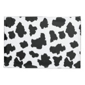 Spotted Moo Cow Dutch Holstein Animal Spots Kussensloop (Achterkant-Links)