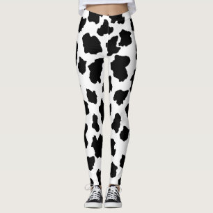 Spotted Moo Cow Schattig Dutch Milk Maid Holstein Leggings