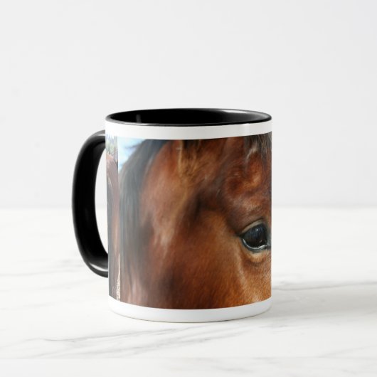 SPOTTED SADDLE HORSE MOK (Voorkant links)