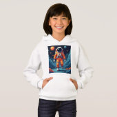 Spotted Spaceman Pullover Hoodie (Voorkant volledig)