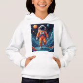 Spotted Spaceman Pullover Hoodie (Voorkant)