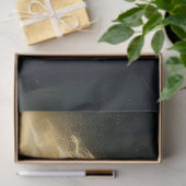 Spotted Stallion in Golden Forest Decoupage Tissuepapier (Geschenk)