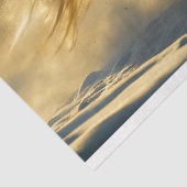 Spotted Stallion in Golden Forest Decoupage Tissuepapier (Detail)