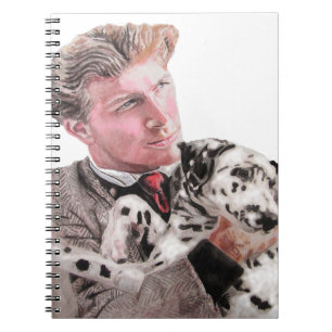 Spotty Dalmatian Dog Dogs schattige laptop Notitieboek