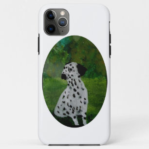 Spotty Kunst Dalmatian van de Hond iPhone 11 Pro Max Hoesje