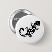 Spotty Lizard Ronde Button 5,7 Cm (Voorkant /achterkant)