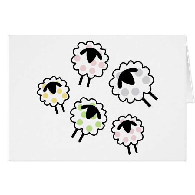 Spotty Sheep (Voorkant Horizontaal)