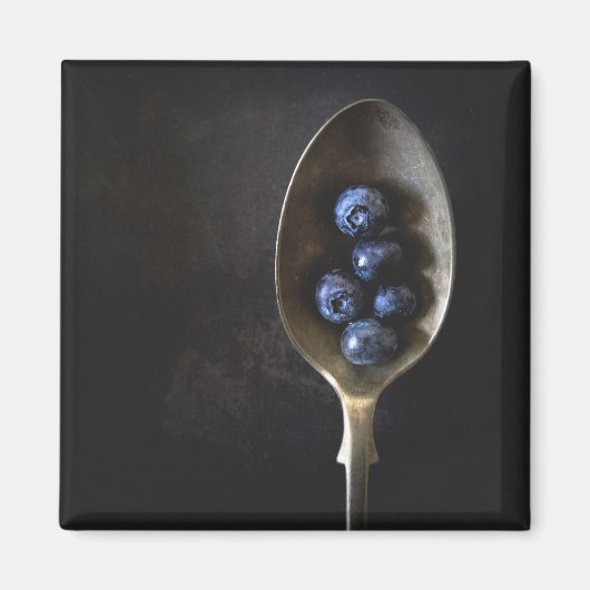 "SPOUCE DE BLUEBERRIES" MAGNET RÉFRIGÉRATEUR ALIME (Devant)