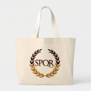 SPQR GROTE TOTE BAG