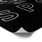 SPQR Het Romeinse Rijk Emblem Poster (Hoek)