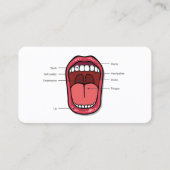 Spraak-taal patholoog SLP Visitekaartje (Voorkant)