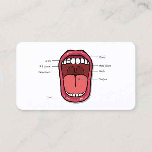 Spraak-taal patholoog SLP Visitekaartje (Voorkant)