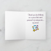 Spraakleraar bedankt (Binnen)