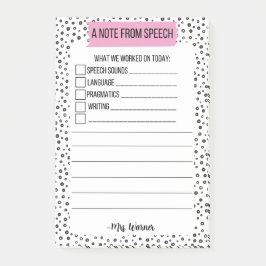 Spraaknotitie voor thuis- PERSONALISEREN Post-it® Notes