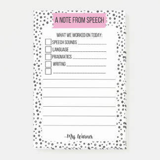Spraaknotitie voor thuis- PERSONALISEREN Post-it® Notes