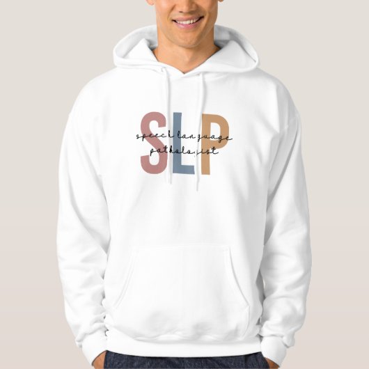 Spraakpatholoog Spraaktherapie Hoodie (Voorkant)