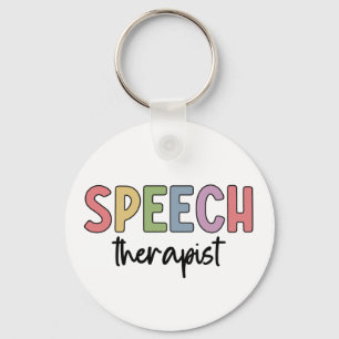 Spraakpatholoog Spraaktherapie Sleutelhanger