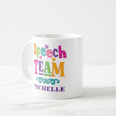 Spraakteam SLP Therapist Gift Koffiemok (Voorkant links)