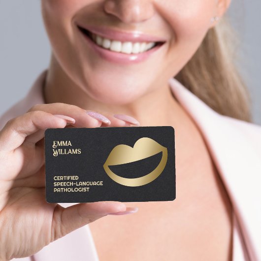 Spraaktherapeut Premium Visitekaartje